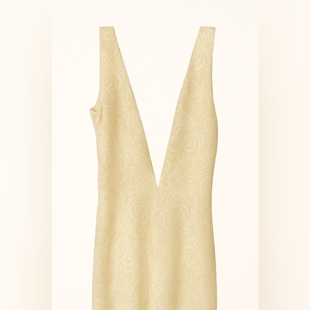 Macy's City Studio Dress NEW in Light Blush Nude Pink Lace Sleeveless Formal - Picture 3 of 4